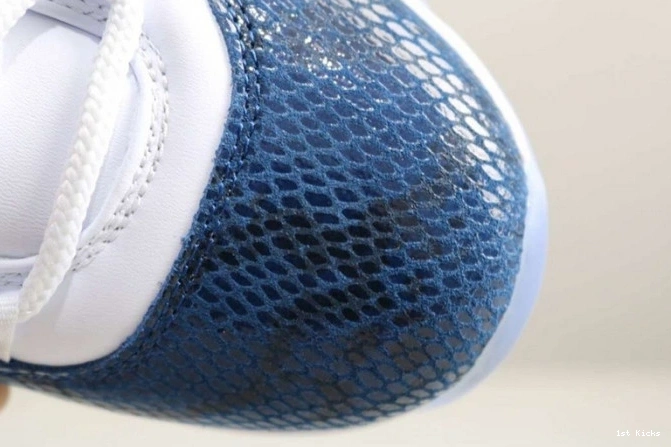 jordan ''blue cd6846- low 1766 WellDesigned 11 air snakeskin'' 1216